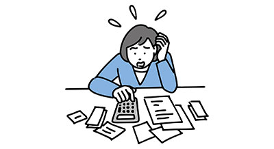 納税直前になって、想定以上の税額を知らされる