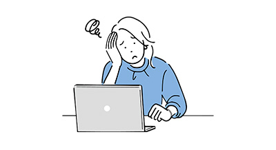 相談しても返信が遅く、タイミングよく判断できない